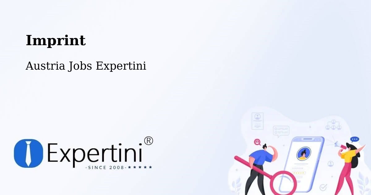 Imprint – Schattendorf - Austria Jobs Expertini